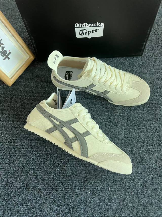 鬼冢虎，燕麦色，36-44，dm68-潮鞋仓库