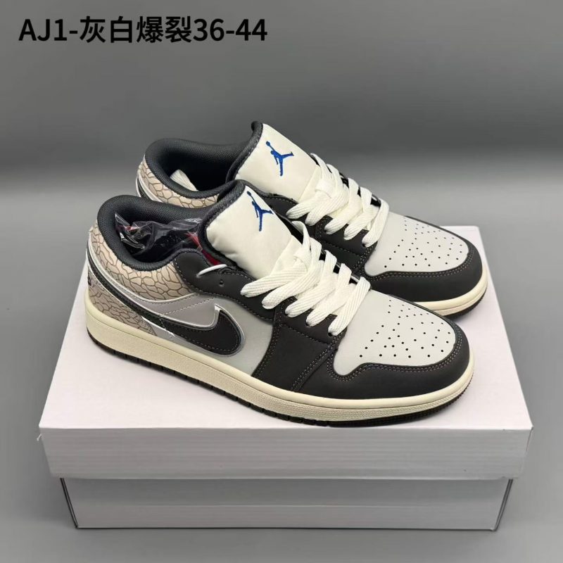 aj1，灰白爆裂，36-44，xr68-潮鞋仓库