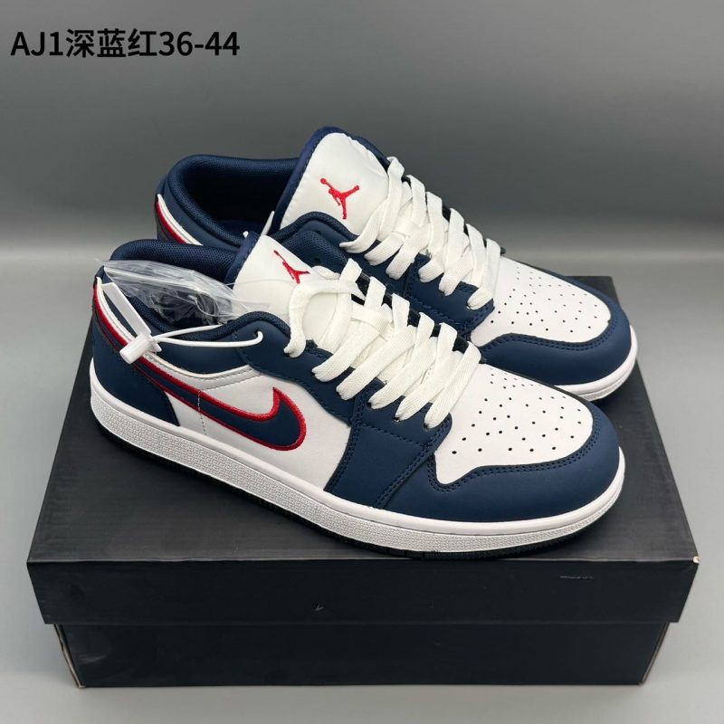 aj1，深蓝红勾，36-44，xr68-潮鞋仓库