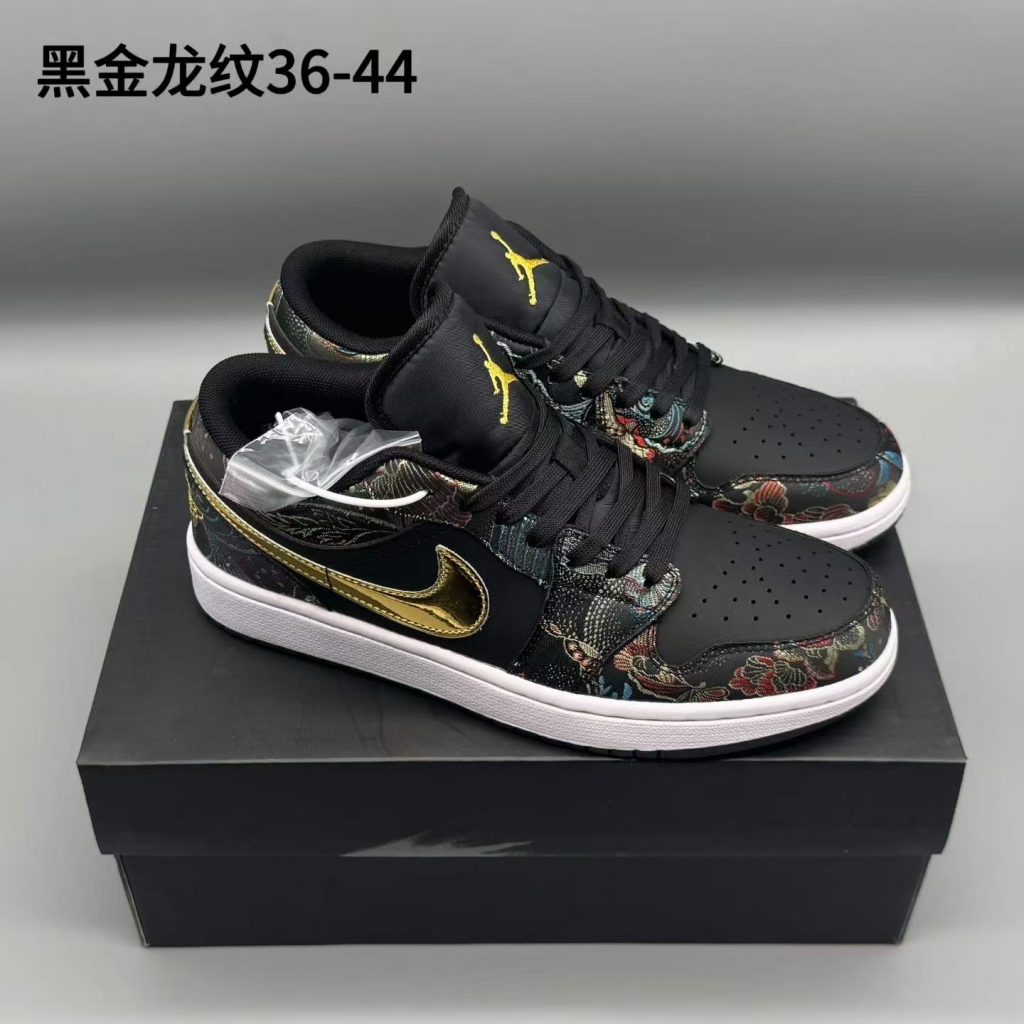 aj1，黑金龙纹，36-44，xr68-潮鞋仓库