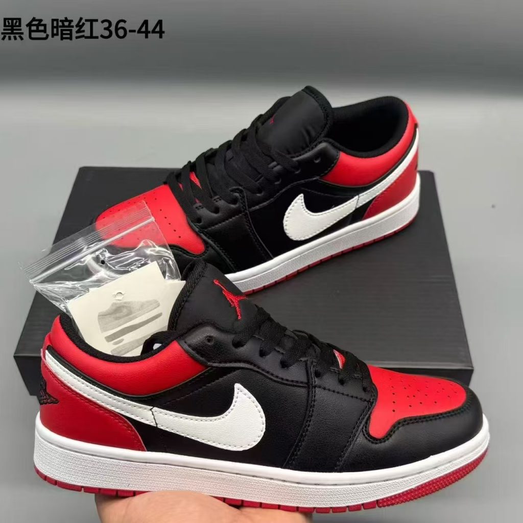 图片[2]-aj1，黑色暗红，36-44，xr70-潮鞋仓库