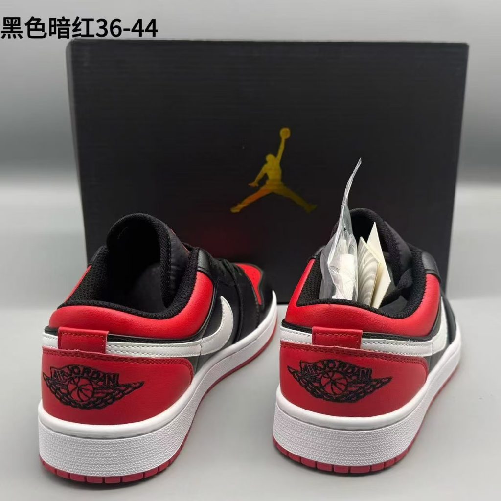 图片[3]-aj1，黑色暗红，36-44，xr70-潮鞋仓库