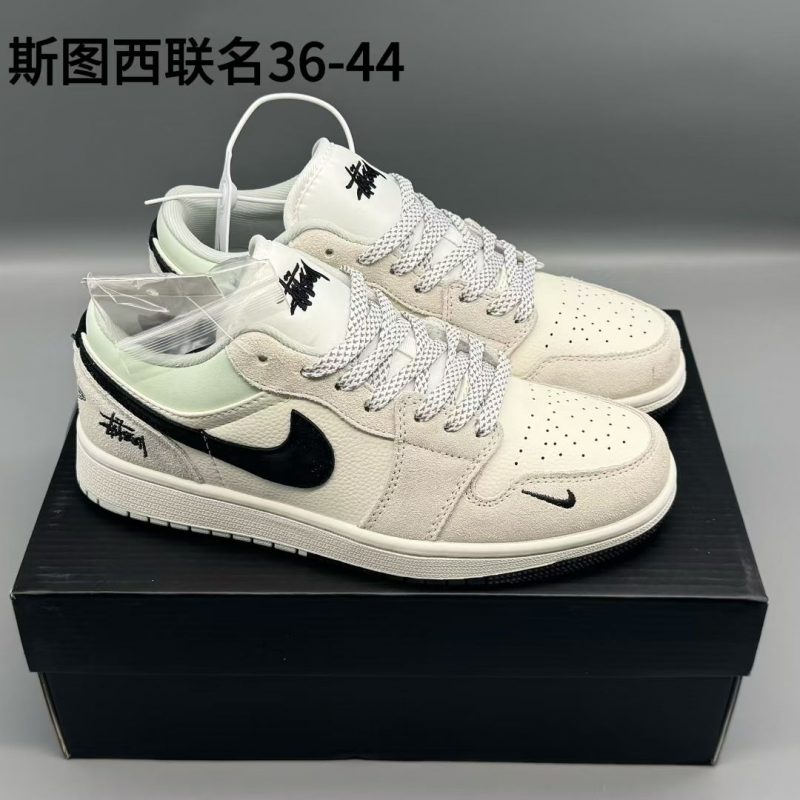 aj1，斯图西联名，36-44，xr75-潮鞋仓库