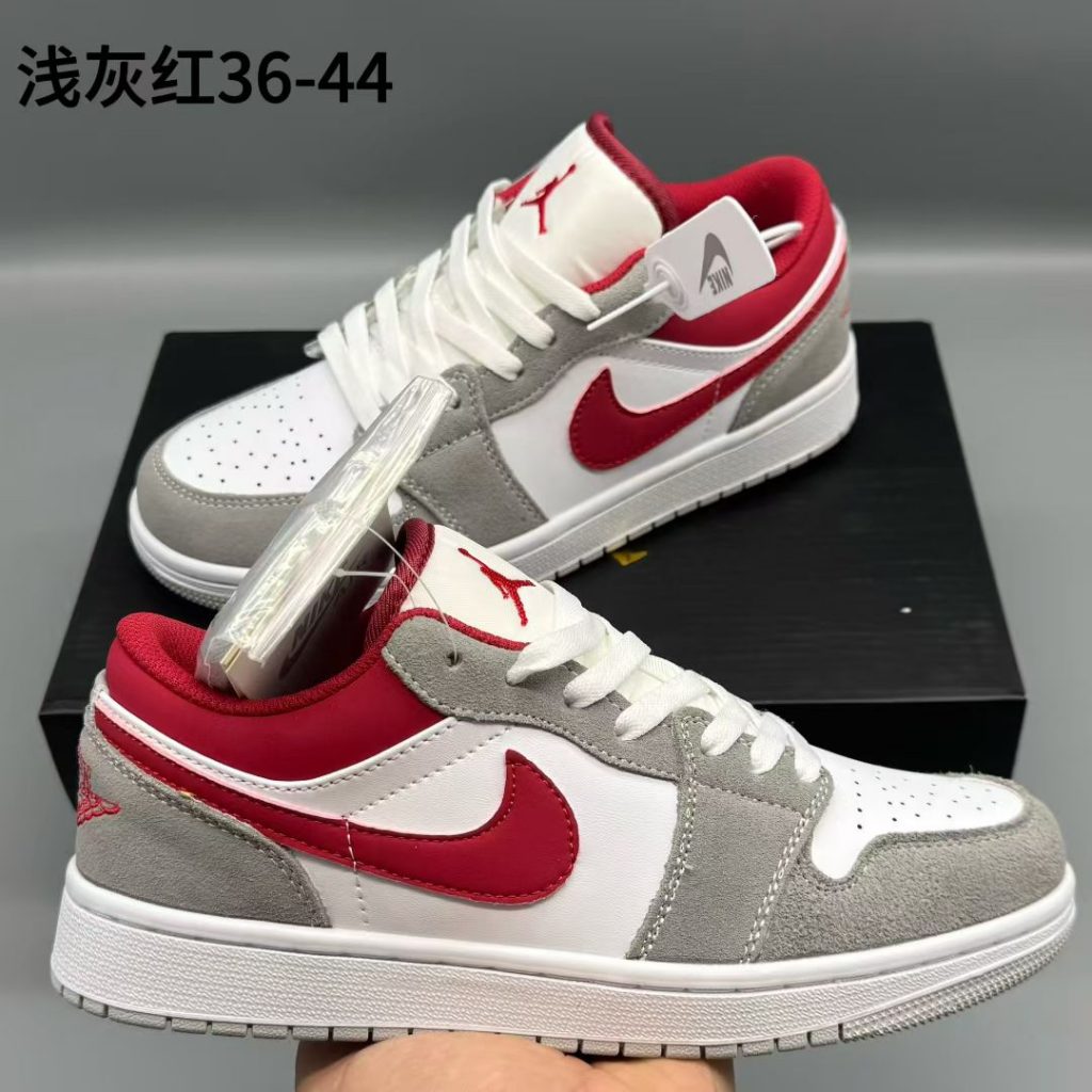 图片[2]-aj1，浅灰红，36-44，xr75-潮鞋仓库