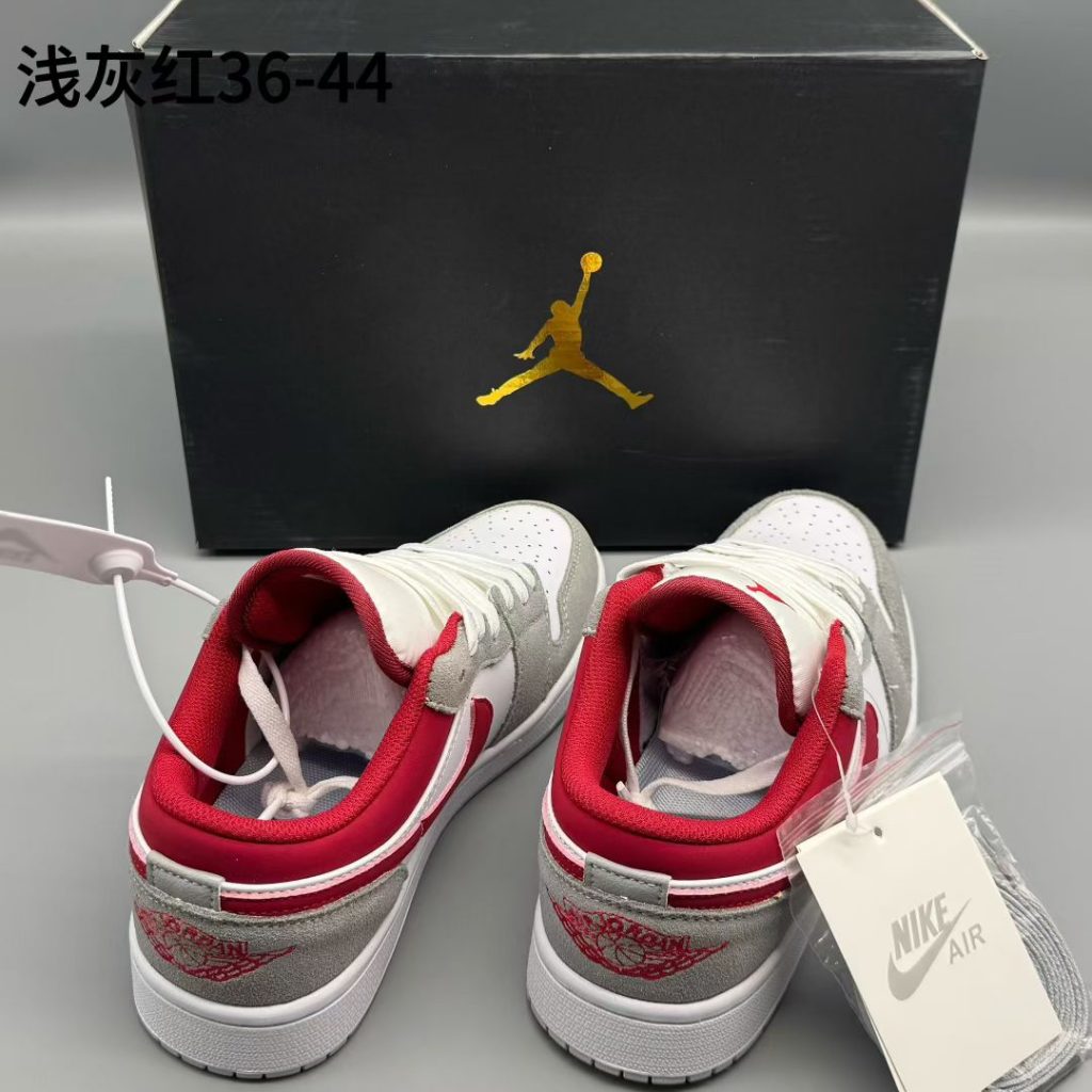 图片[3]-aj1，浅灰红，36-44，xr75-潮鞋仓库