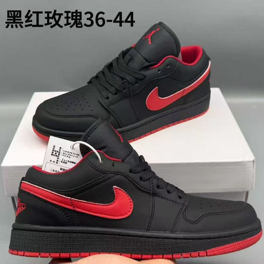 图片[2]-aj1，黑红玫瑰，36-44，xr68-潮鞋仓库