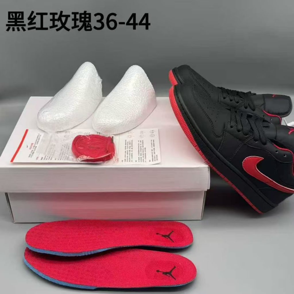 图片[4]-aj1，黑红玫瑰，36-44，xr68-潮鞋仓库