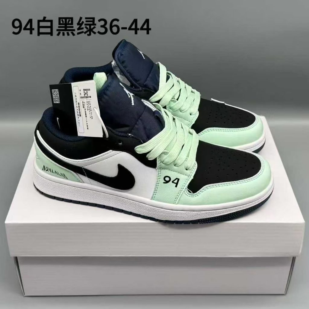aj1，94白黑绿，36-44，xr70-潮鞋仓库
