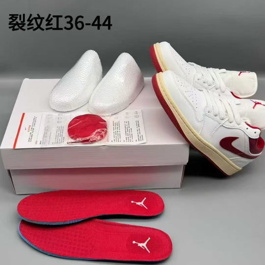 图片[4]-aj1，裂纹红，36-44，xr71-潮鞋仓库