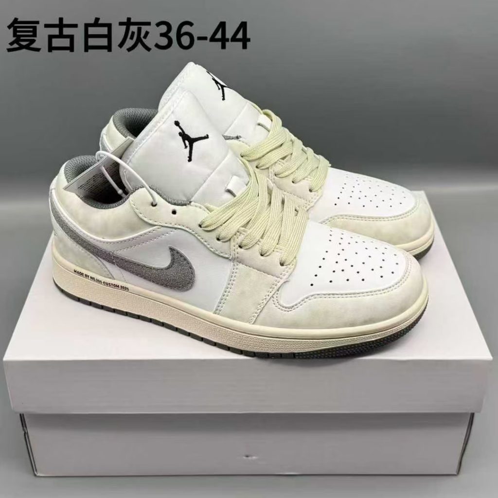 aj1，复古白灰，36-44，xr73-潮鞋仓库