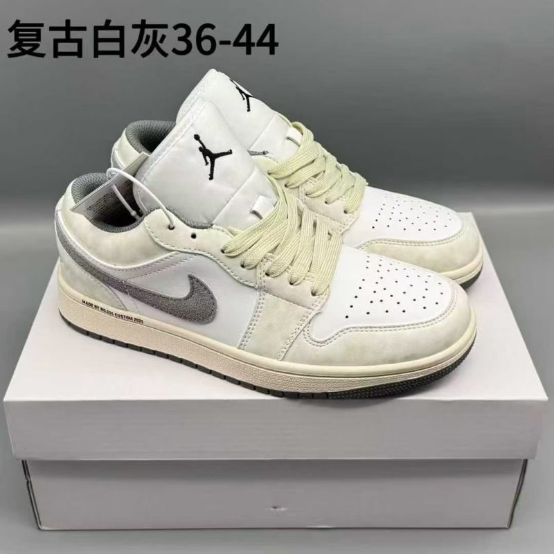 aj1，复古白灰，36-44，xr73-潮鞋仓库