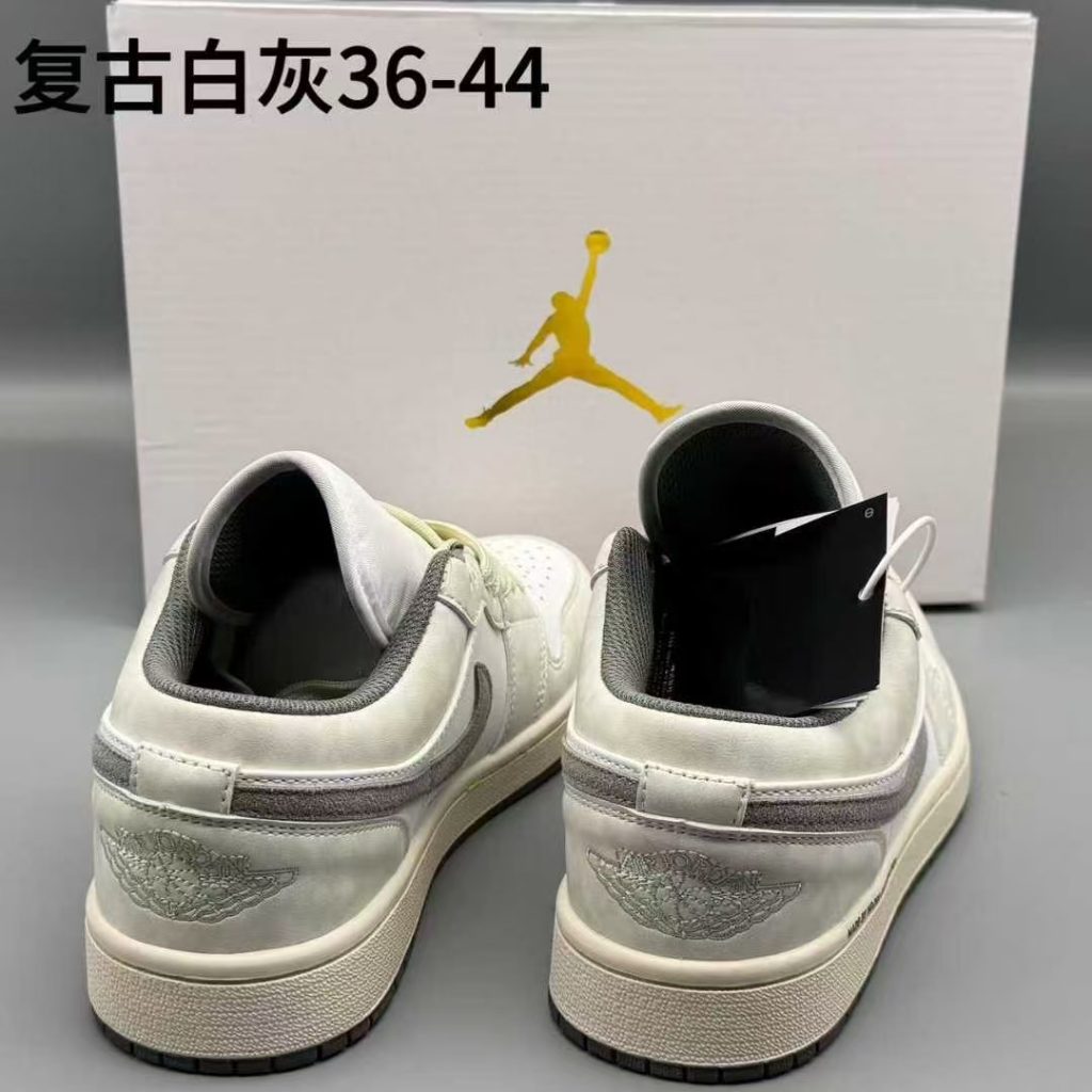 图片[3]-aj1，复古白灰，36-44，xr73-潮鞋仓库
