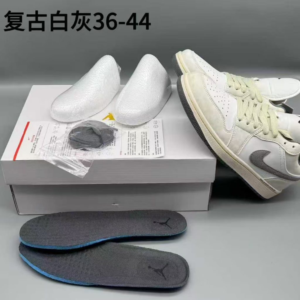 图片[4]-aj1，复古白灰，36-44，xr73-潮鞋仓库