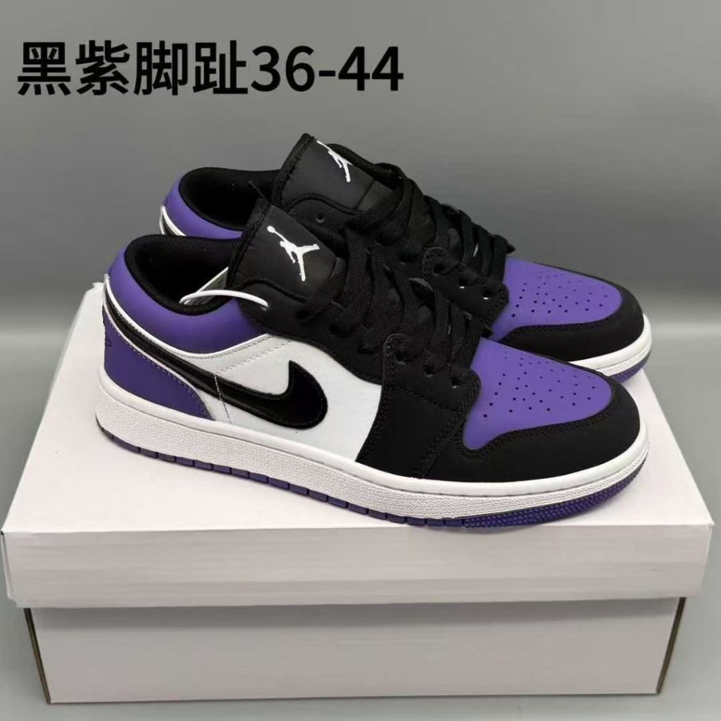 aj1，黑紫脚趾，36-44，xr63-潮鞋仓库