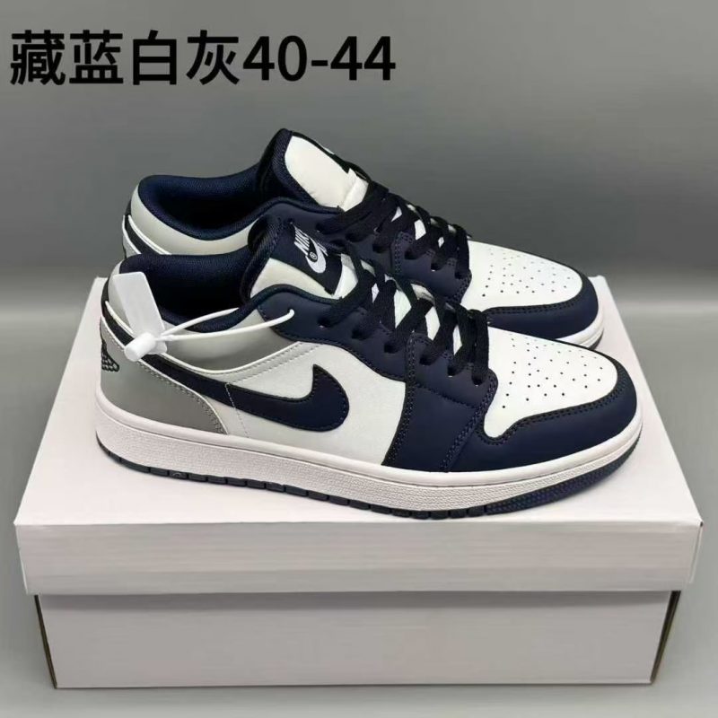 aj1，藏蓝白灰，40-44，xr68-潮鞋仓库
