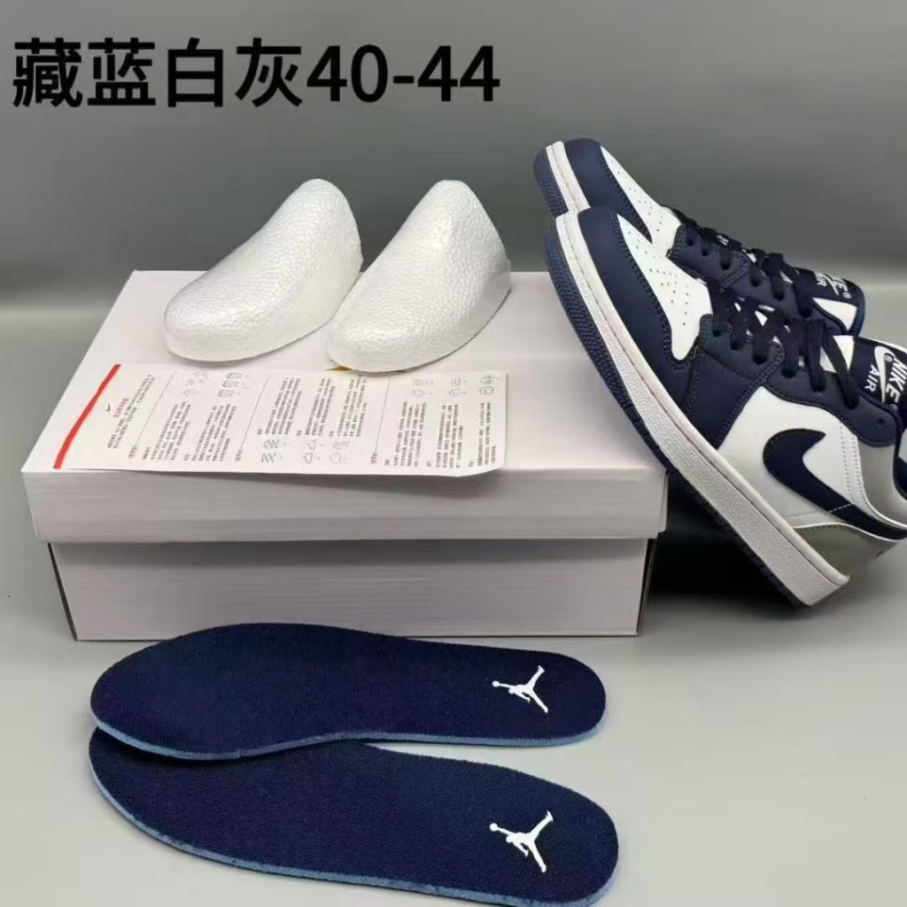 图片[4]-aj1，藏蓝白灰，40-44，xr68-潮鞋仓库