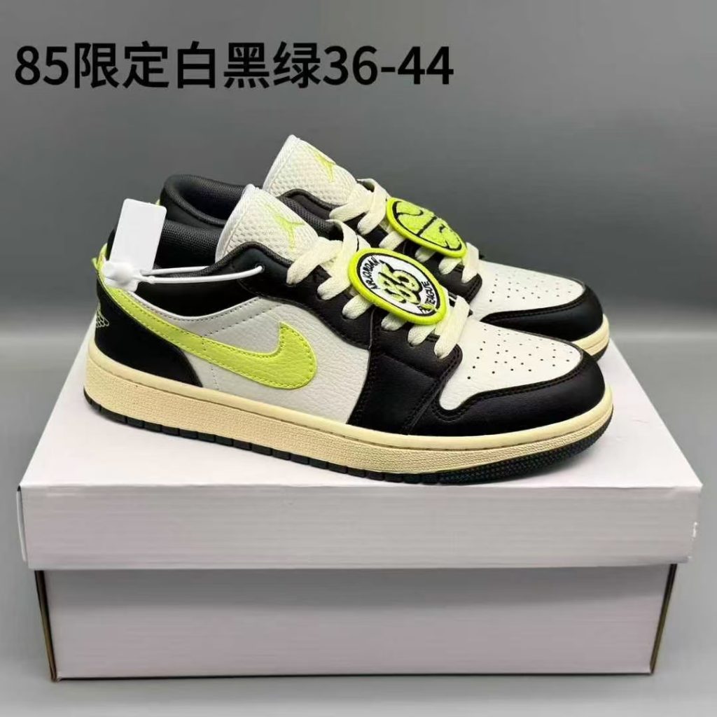 aj1，85限定白黑绿，36-44，xr70-潮鞋仓库