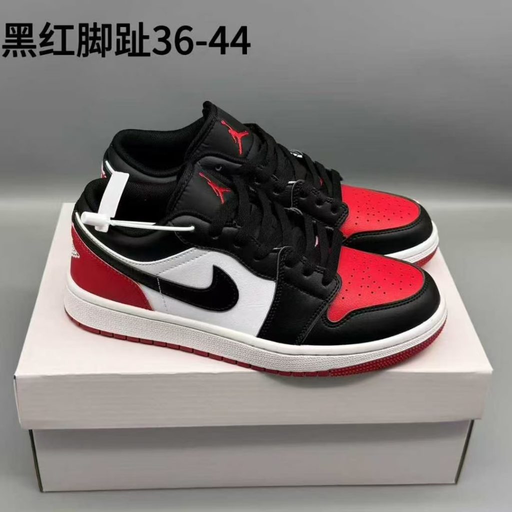 aj1，黑红脚趾，36-44，xr63-潮鞋仓库