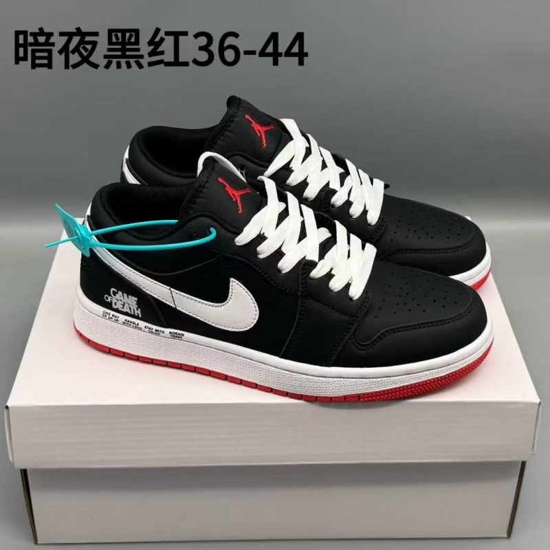 aj1，暗夜黑红，36-44，xr67-潮鞋仓库