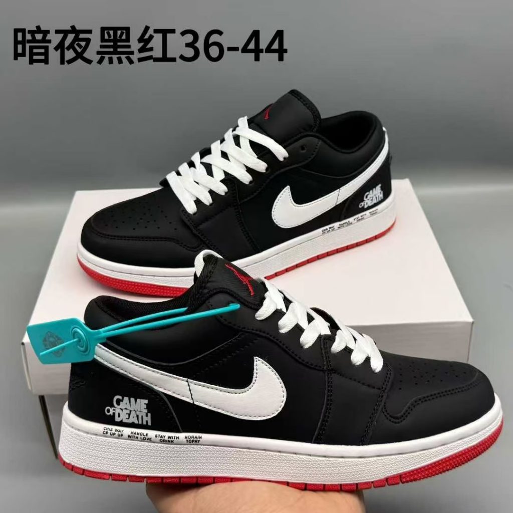 图片[2]-aj1，暗夜黑红，36-44，xr67-潮鞋仓库