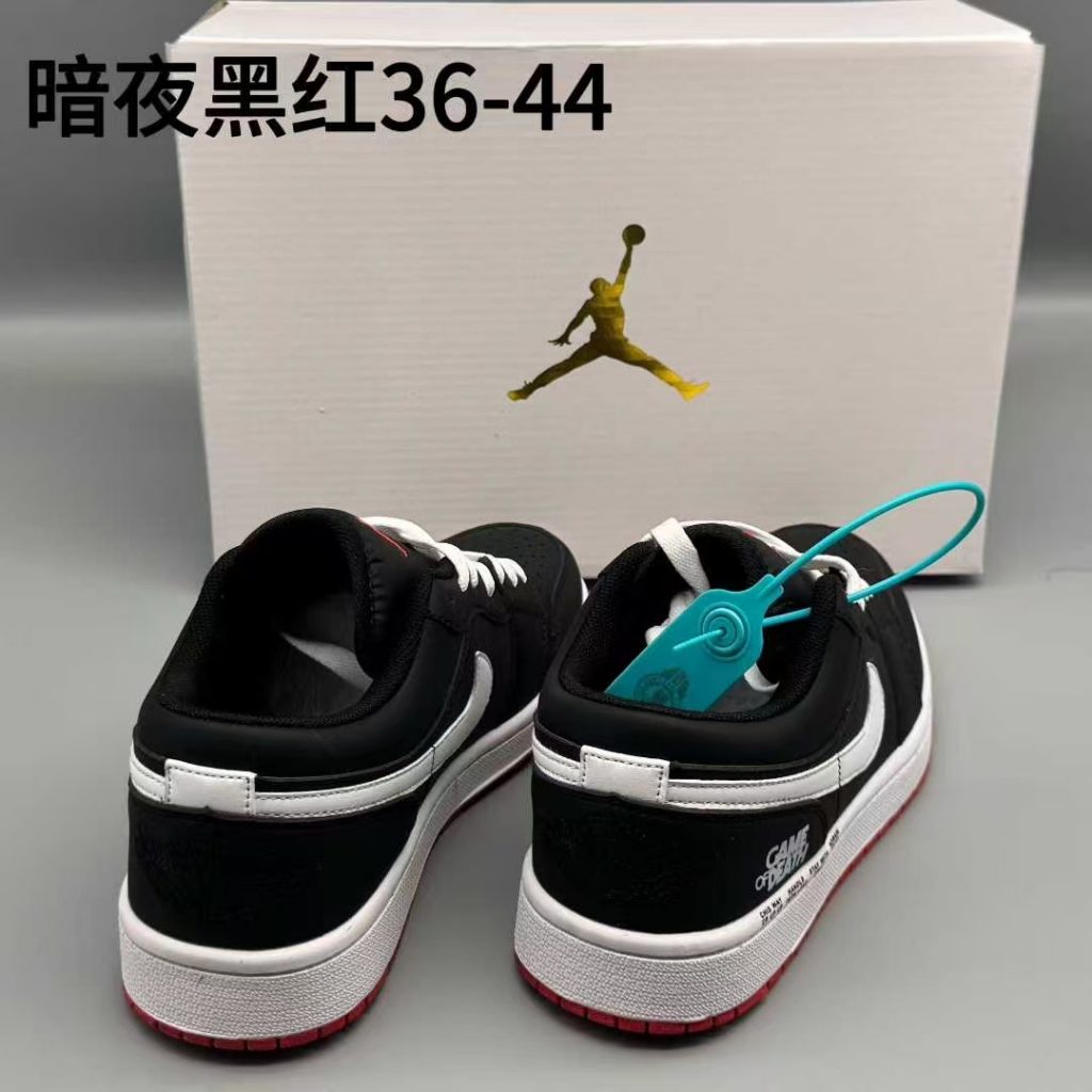 图片[3]-aj1，暗夜黑红，36-44，xr67-潮鞋仓库