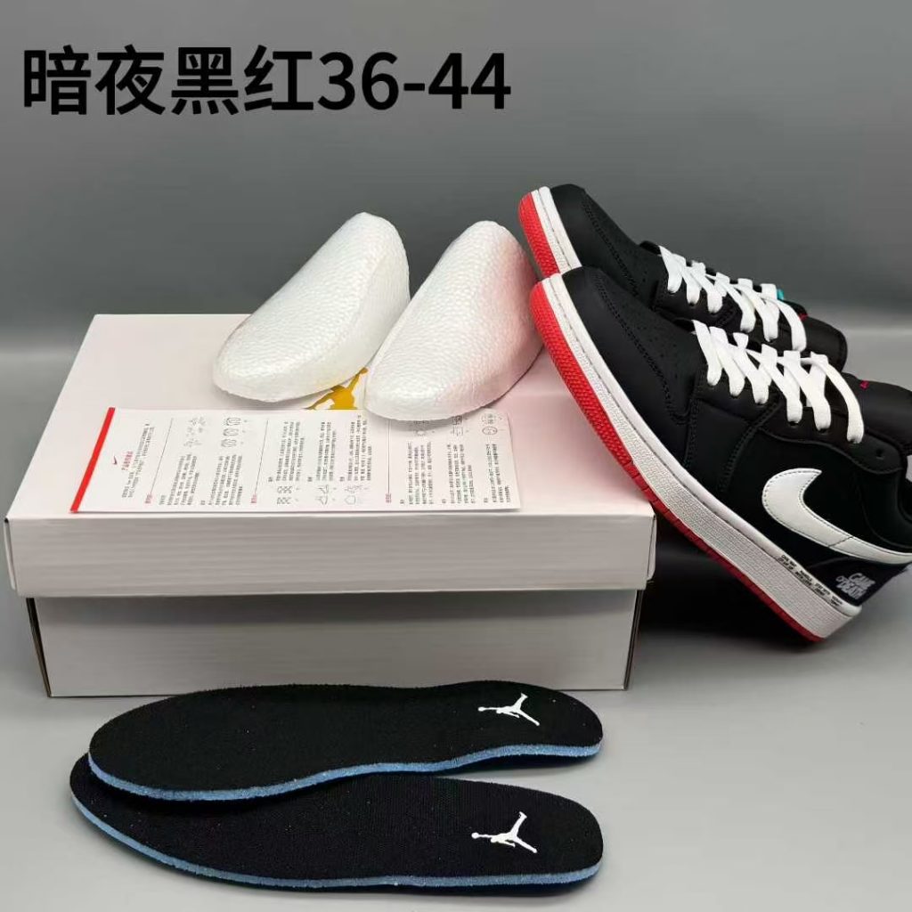 图片[4]-aj1，暗夜黑红，36-44，xr67-潮鞋仓库