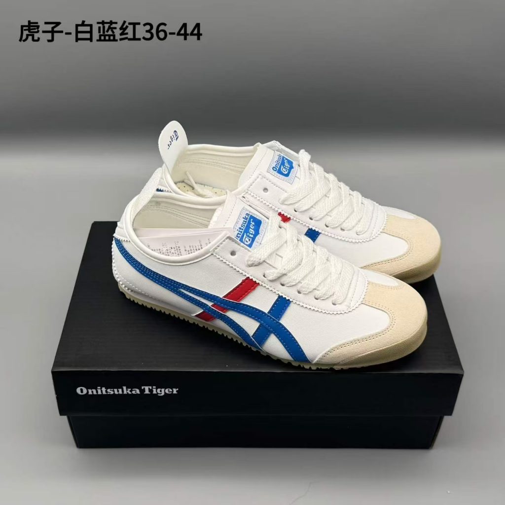 鬼冢虎皮，白蓝红，36-44，xr71-潮鞋仓库