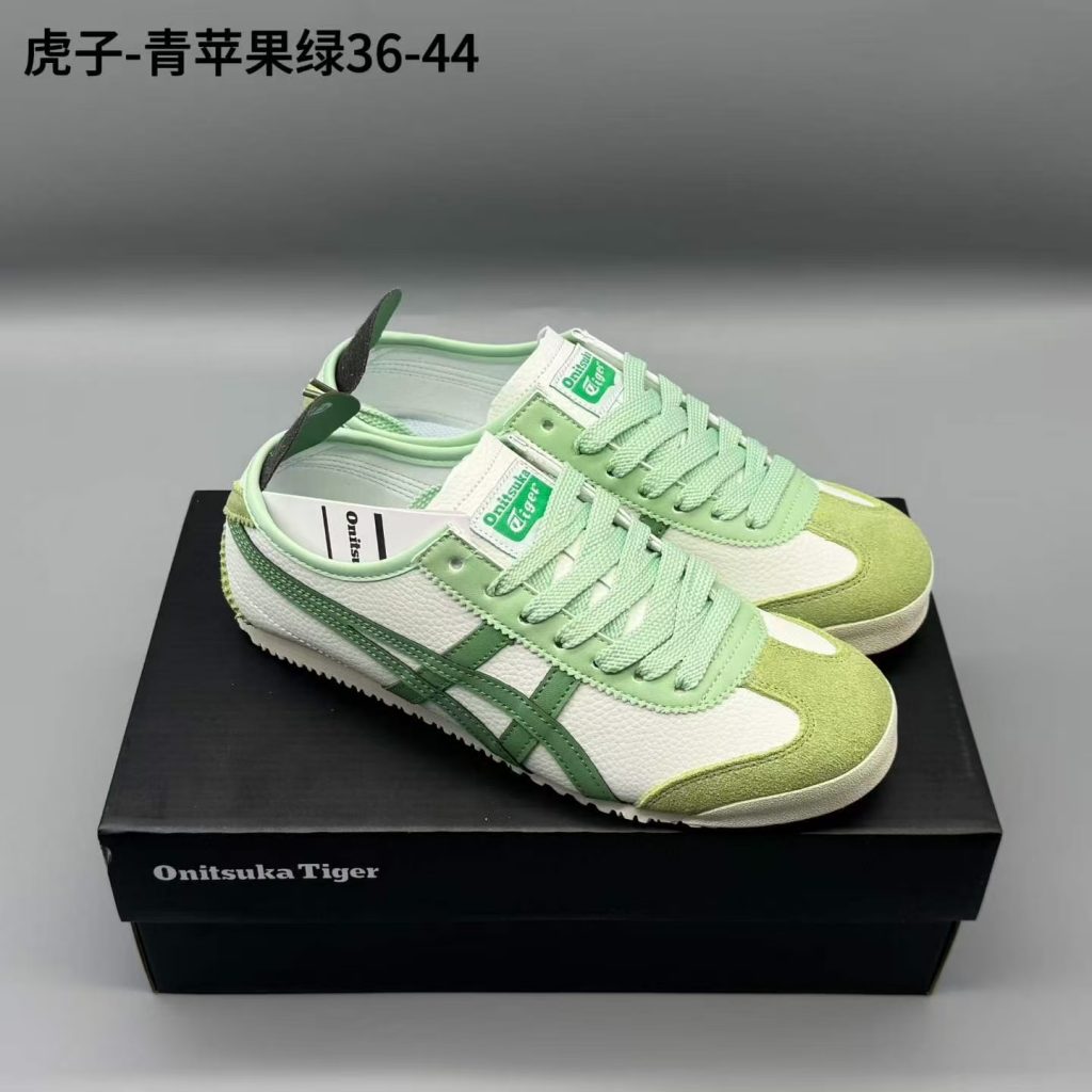 鬼冢虎皮，青苹果绿，36-44，xr71-潮鞋仓库