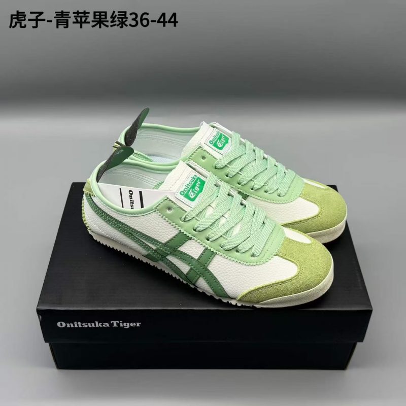 鬼冢虎皮，青苹果绿，36-44，xr71-潮鞋仓库