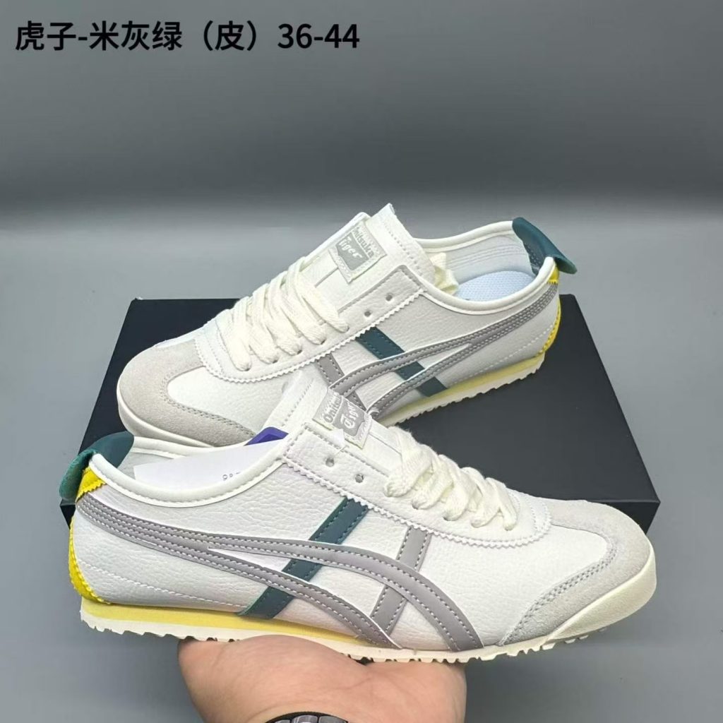 图片[2]-鬼冢虎皮，米灰绿，36-44，xr71-潮鞋仓库