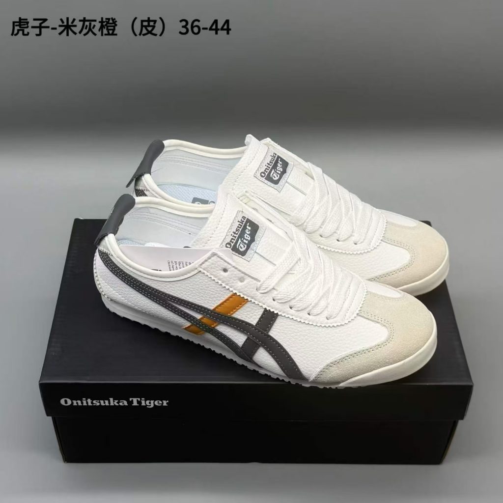 鬼冢虎皮，米灰橙，36-44，xr71-潮鞋仓库