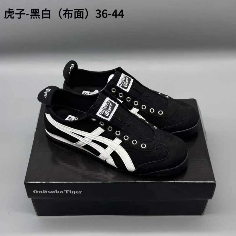 鬼冢虎布，黑白，36-44，xr67-潮鞋仓库