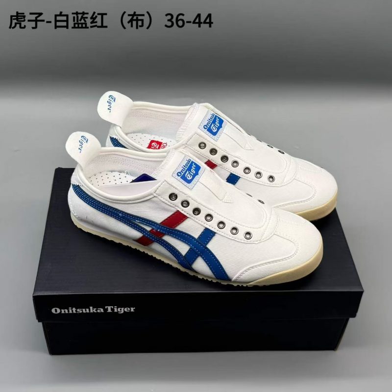 鬼冢虎布，白蓝红，36-44，xr67-潮鞋仓库