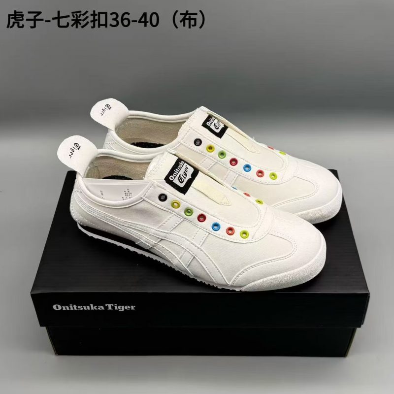 鬼冢虎布，七彩扣，36-40，xr67-潮鞋仓库