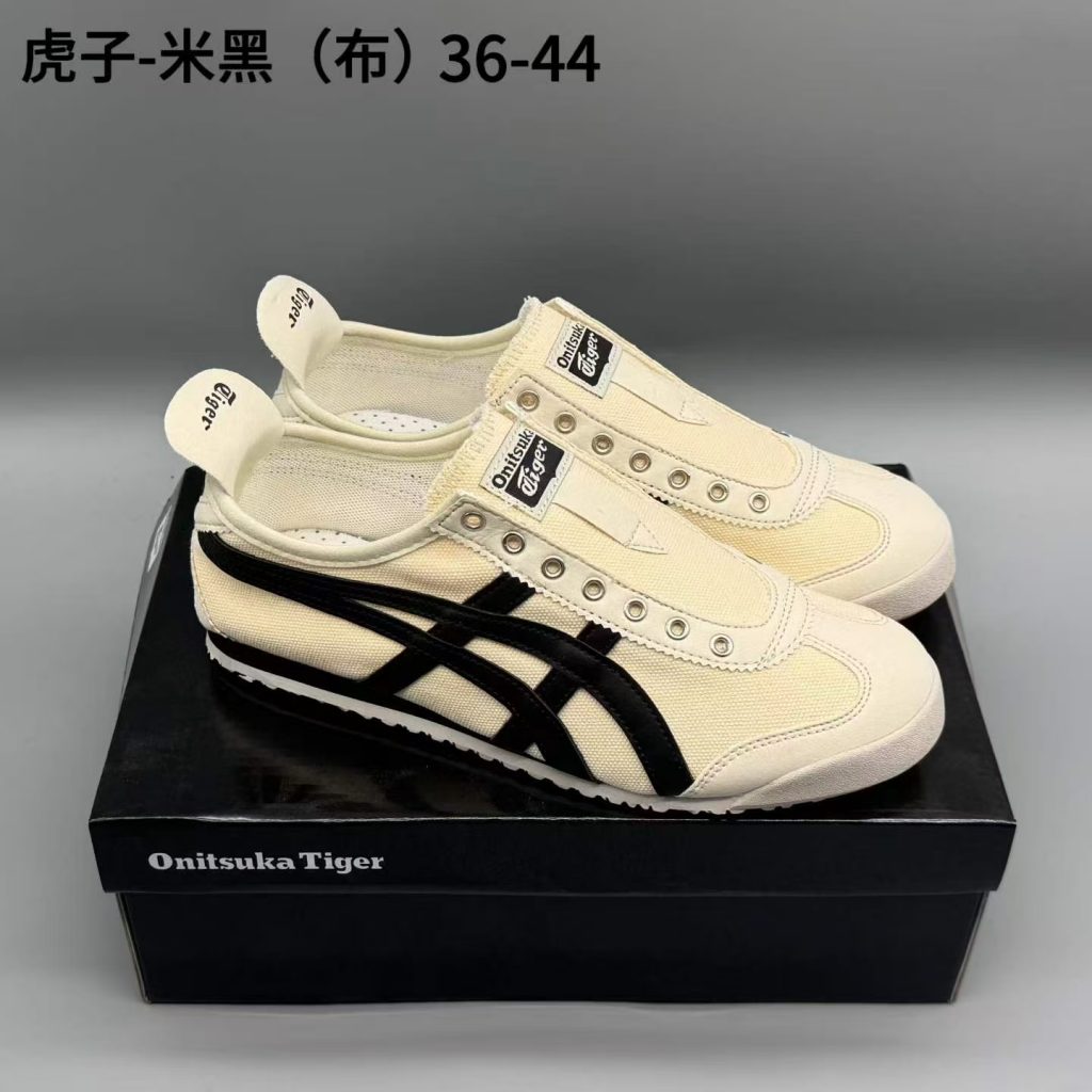 鬼冢虎布，米黑，36-44，xr66-潮鞋仓库