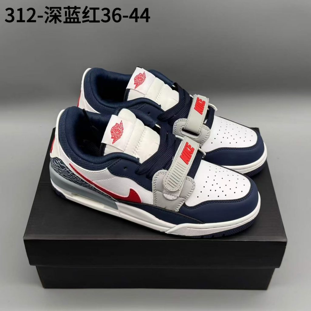 aj312，深蓝红，36-44，xr80-潮鞋仓库